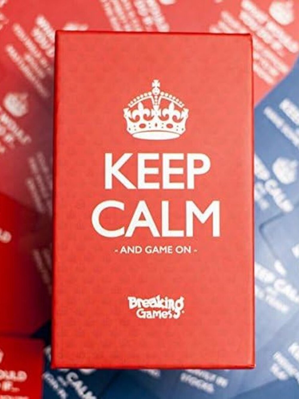 Keep Calm Card Game Breaking Games - 2016 First Edition (New/Factory Sealed/OOP)
